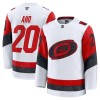 Miesten NHL Carolina Hurricanes Pelipaita 2025-26 Fanatics Premium Sebastian Aho Vieras Valkoinen Miesten NHL Carolina Hurricanes Pelipaita 2025-26 Fanatics Premium Sebastian Aho Vieras Valkoinen